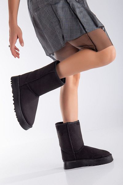 MaskButik Μαύρα παπούτσια με χοντρή σόλα Celio