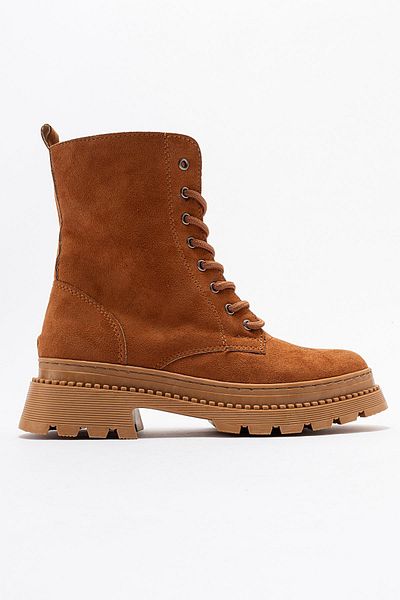 Ccway Дамски бойни ботуши с неплъзгаща се подметка TABA SUEDE