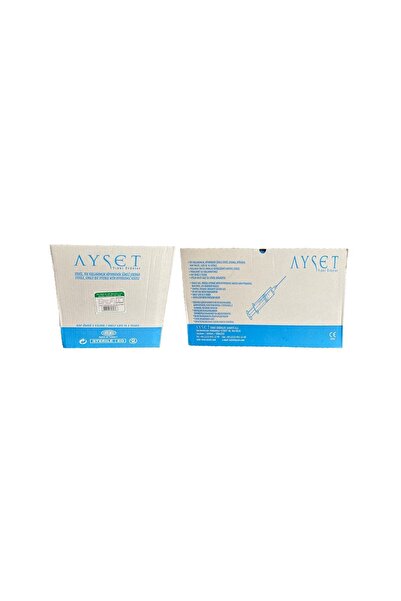Ayset 10 Ml 0.80*38mm Enjektör Yeşil( 21g * 1 1/2) 150 Adet