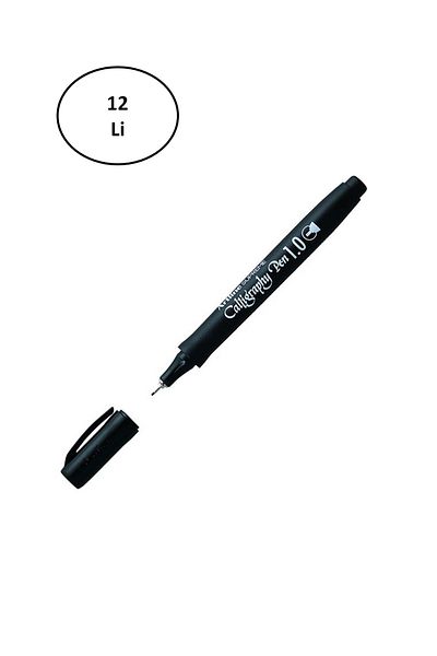 Rasanet Artline Supreme Calligraphy Pen 1.0 Calligraphy Pen Black Pack of 12