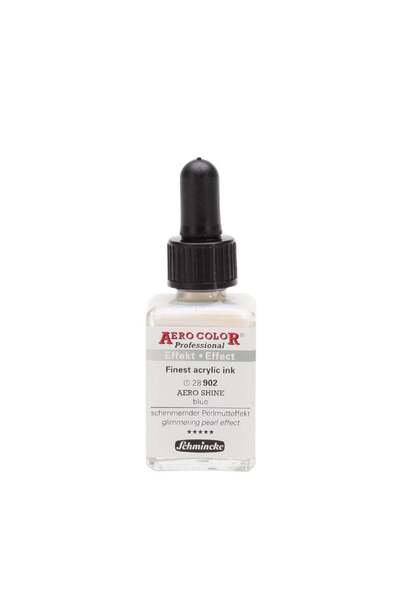 Schmincke Aero Color Akrilik Mürekkep 28 ml 902 Aero Shine Blue
