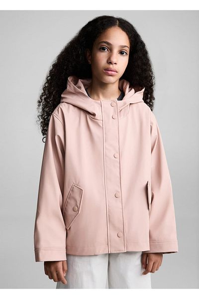 MANGO Kids Wasserdichter Steppparka mit Kapuze
