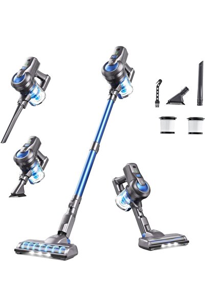 Greenote Gsc50 Akülü Elektrikli Süpürge, 23000pa Güçlü 35 Dakika Uzun Çalışma Süresi