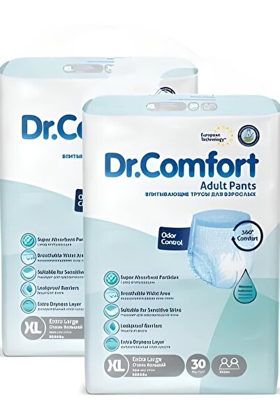 Dr.Comfort Xl Külot Bez Extra Büyük Boy 2 Paket 60 Adet