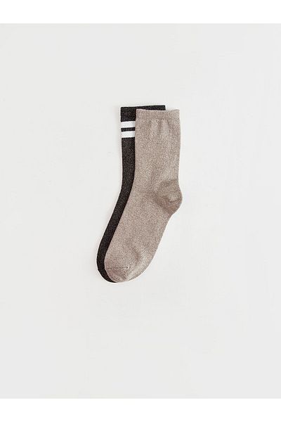 LC Waikiki Lw - Patterned Women's Socks 2 Pack