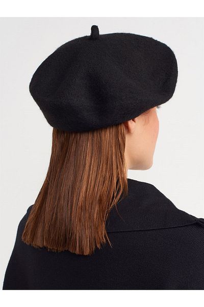 Külah Black Painter Beret