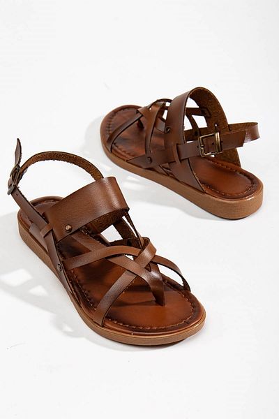 Ccway Flip Flops Women's Sandals Tan Skin