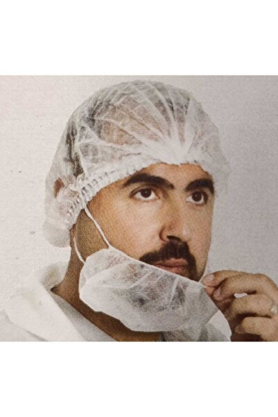 AMET SAĞLIK ÜRÜNLERİ Sakal Bıyık Bonesi Lastikli 250'li Paket