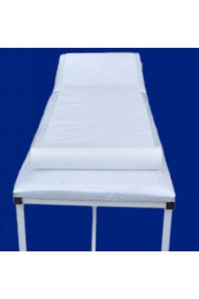 İstanbul Buklet Dünyası Leak Proof Inspection Table Cloth and 40 Mt Laminated 50 Cm Roll Stretcher Cloth 12 Pieces