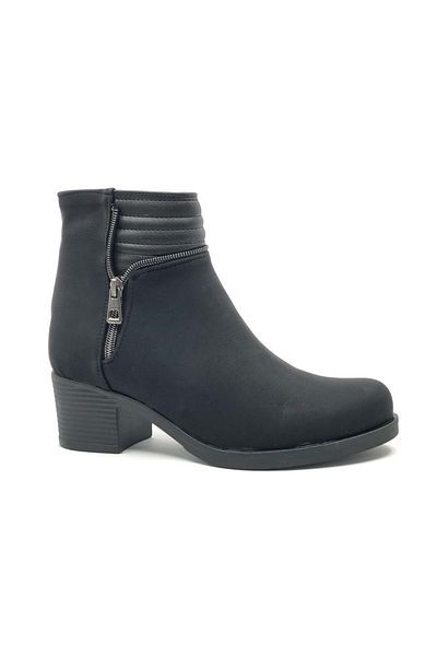 Kids Club Shoes Ayakdaş 2009 Γυναικείες μπότες με τακούνι ΜΑΥΡΟ