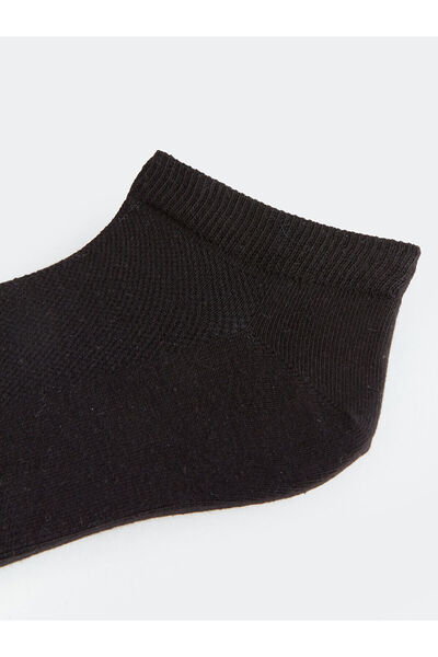 LC Waikiki New Season Plain Men's Booties Socks 5-Piece