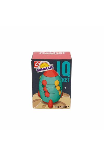 Sunman لعبة ألغاز الصاروخ مكعب الذكاء