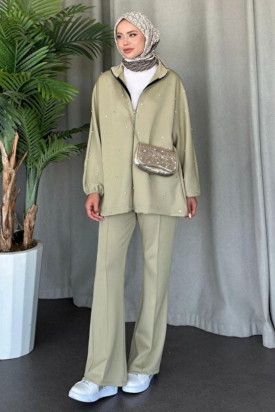 Hazamoda مجموعة سكوبا من حجر النعناع نيبا