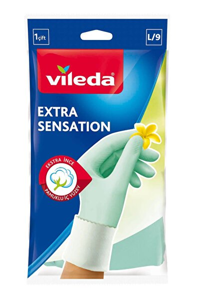 Vileda Extra Sensation Eldiven Büyük Boy