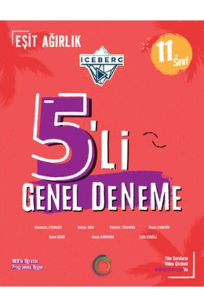 Okyanus Yayınları Okyanus 11 Eşit Ağırlık 5'Li Genel Deneme Sınavı