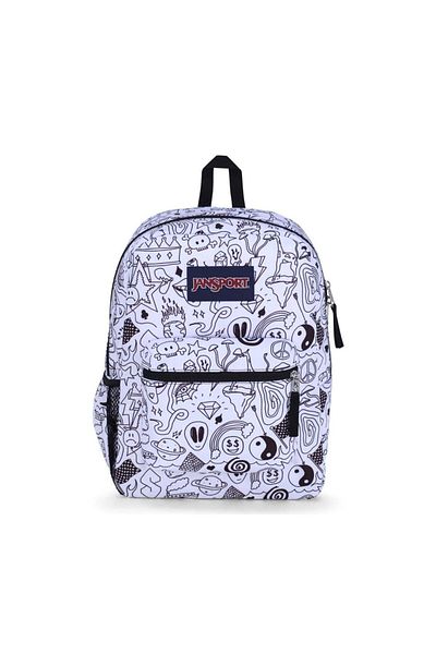 Jansport Λευκό σακίδιο πλάτης Cross Town
