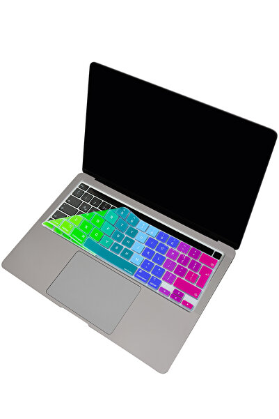 Mcstorey MacBook Pro Uyumlu UK İngilizce Klavye Koruyucu ISO Ters L Enter İnc...