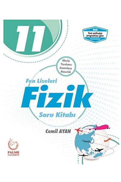 Palme Yayınevi Palme Yayıncılık 11. Sınıf Fen Liseleri Fizik Soru Kitabı Yeni
