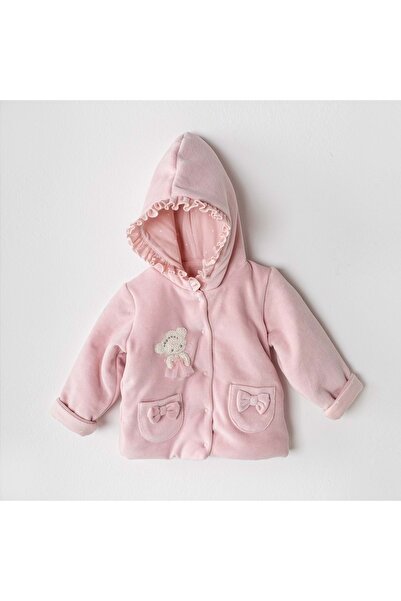 andywawa Pink Baby Girl Coat Pink