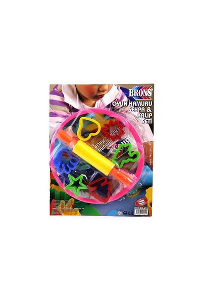 Brons Br-470 Play Dough Coffee Table and Mold Set