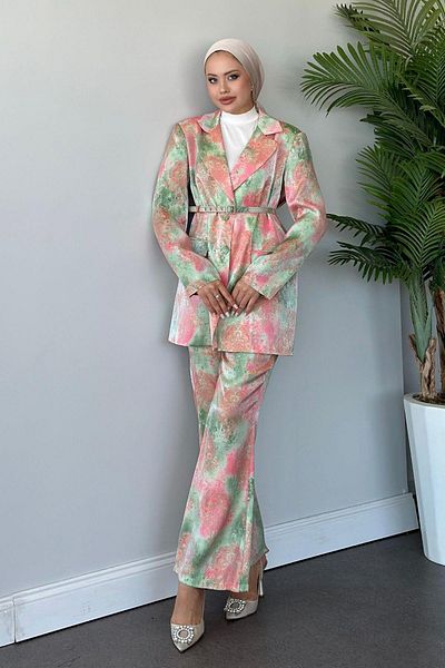 HAZA MODA Soft Aysima Suit Set