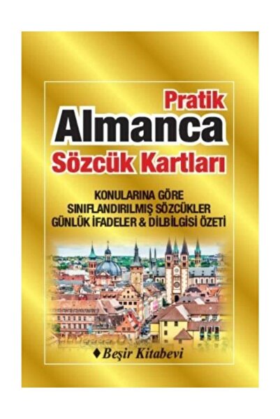 Beşir Kitabevi Pratik Almanca Sözcük Kartları -