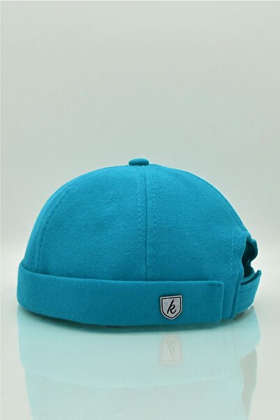 Külah Women's Hipster Folding Cap Light Blue Docker Hat