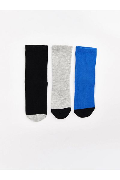 LC Waikiki Чорапи Lcwk Basic за момче, 3 чифта