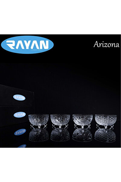 toyigoo وعاء زجاجي أريزونا 6 قطع كبير Royaleks-69420