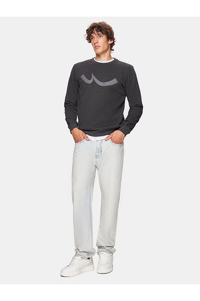 Ltb Μακρυμάνικο φούτερ Anthracite Crew Neck