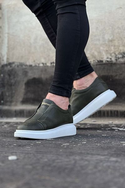 K&A Khaki Daily Casual Men's Shoes