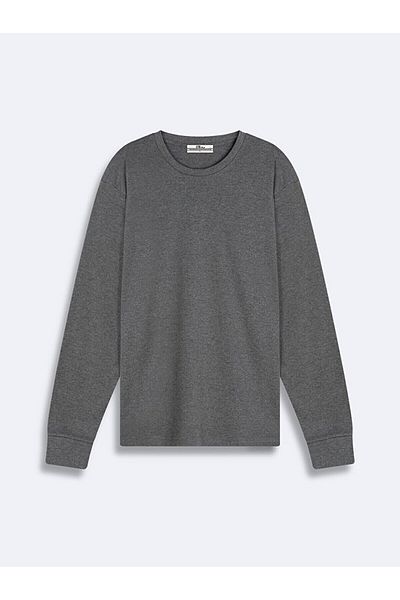 Ltb O-Neck Long Sleeve Anthracite T-Shirt