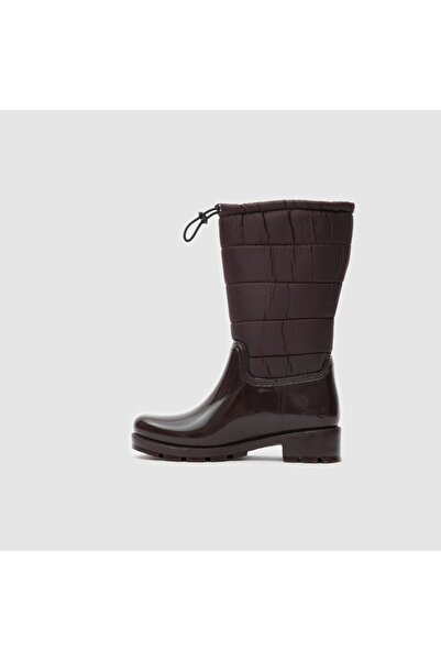 TOGO Kahverengi Kadın Paraşüt Yağmur Bot [051860]