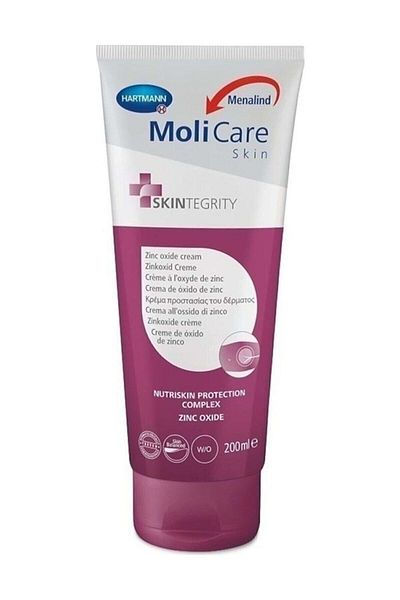 Hartman HARTMANN Molicare Skin Zinc Oxide Cream - 200ml Zinc Oxide Cream