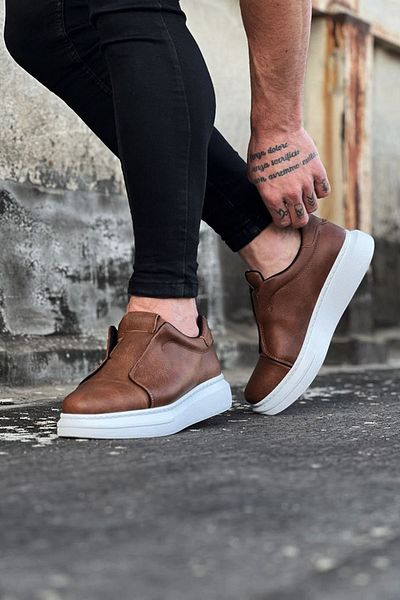 K&A Tan Daily Casual Men's Shoes
