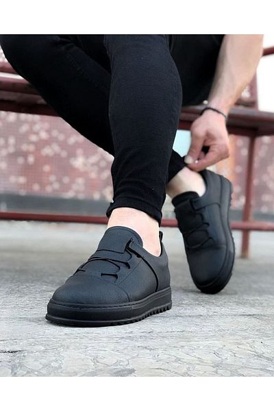 K&A Charcoal Men's Casual Shoes