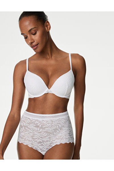 Marks & Spencer Flexifit™ Dantel Detaylı Destekli Push Up Sütyen