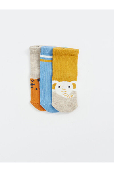 LC Waikiki Lcwk nyomtatott kisfiú zokni 3 részes