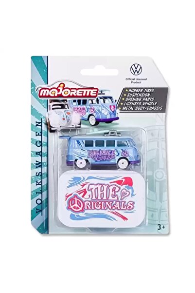 Majorette Volkswagen Deluxe Cars - T1 Love Peace