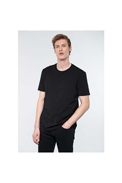 Mavi Ανδρικό Basic Μαύρο T-Shirt 0610252-900