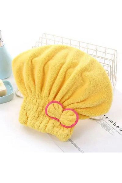 SCRATCH ANET Microfiber Hair Dryer Cap - Head Towel, Shower Wet, Suitable for All Hair