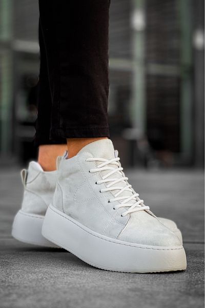 BOA Ανδρικές αθλητικές μπότες με ψηλή σόλα LE10 Lace-Up, εισαγόμενες γκρι σουέτ