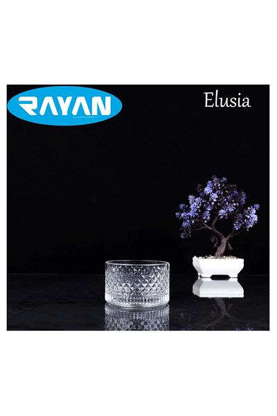 Royaleks Group Elusia Stars Striped Single Glass Cookie Holder Royaleks-81276