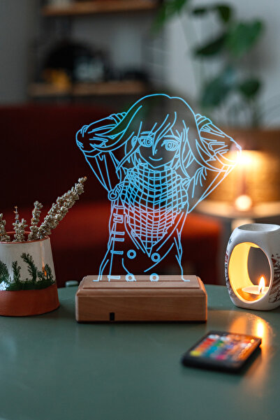 Modiwa Design Anime Kokichi Omadanganronpa 16 Renkli Gece Lambası