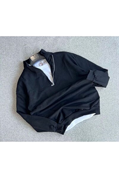 otuzyedi Yarım Fermuarlı Sweatshirt