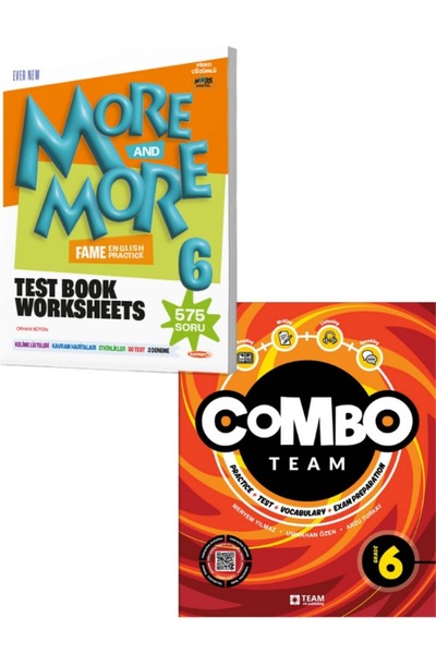 Team Elt Publishing More And More 6. Sınıf  English Test Book+ Combo Team (Pr...