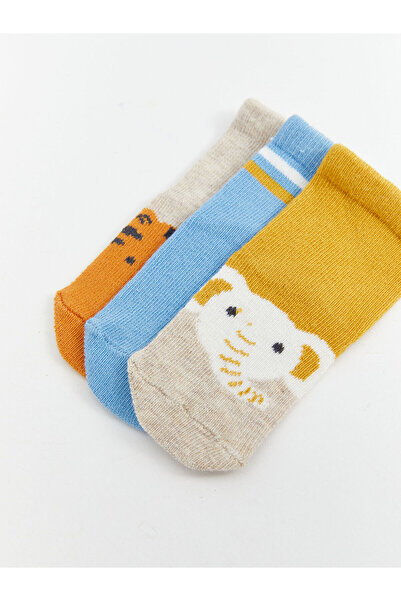 LC Waikiki Lcwk nyomtatott kisfiú zokni 3 részes