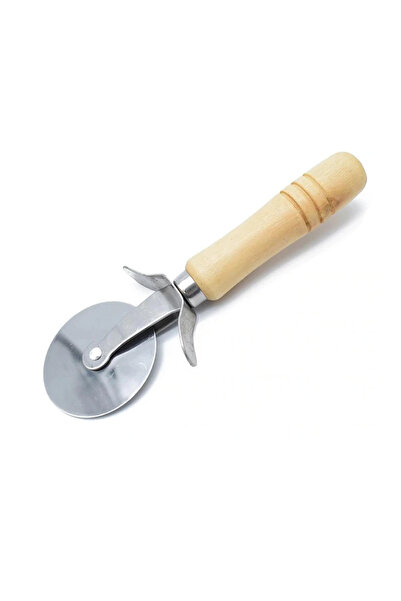 Royaleks رولة العجين ذات المقبض الخشبي المسطح