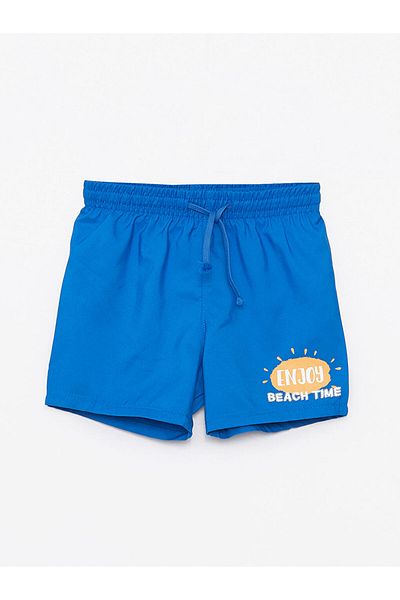 LC Waikiki New Season Elastic Waist Printed Baby Boy Sea Sortu - S4G055Z1