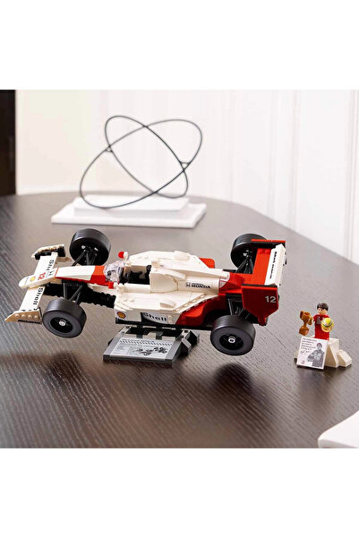 TOYFEST لعبة بناء متعددة القطع بتصميم ماكلارين MP4/4 آيرتون سينا - 10330